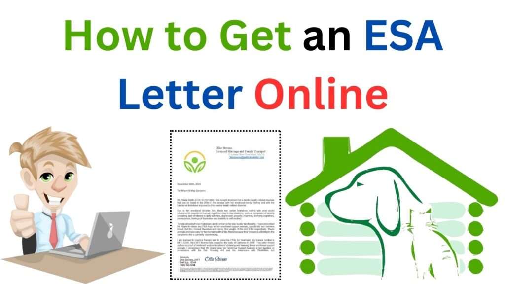 How to Get an ESA Letter Online