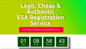 ESA Registraion