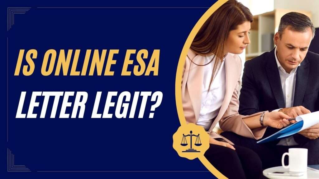 Is Online ESA Letter Legit?