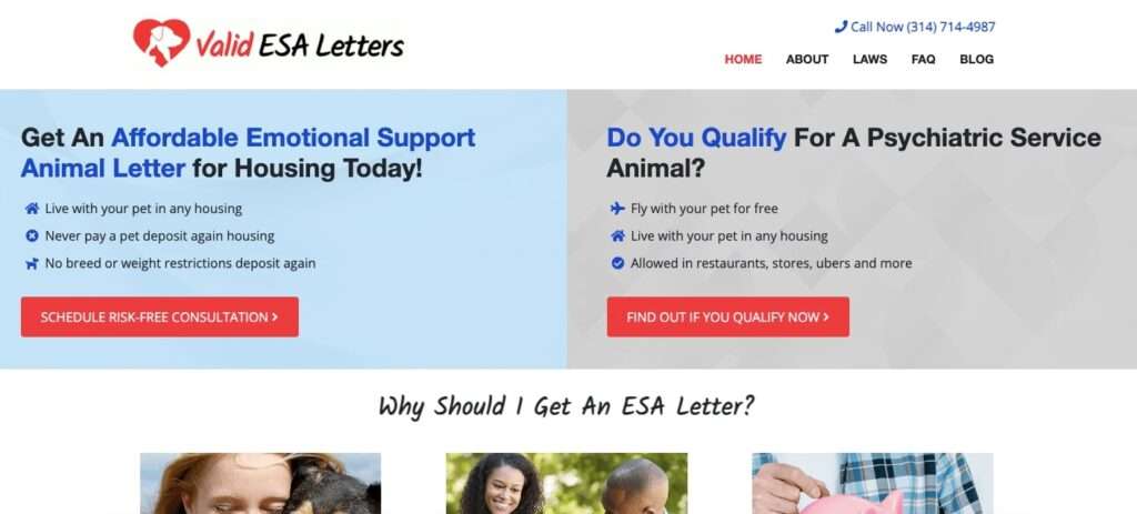 Valid ESA letters