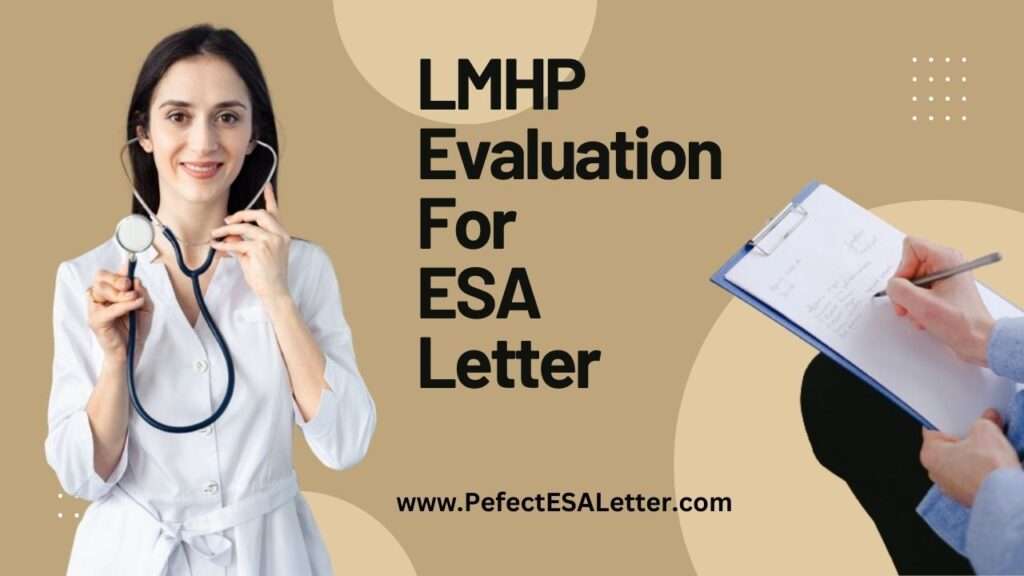 LMHP Evaluation For ESA Letter