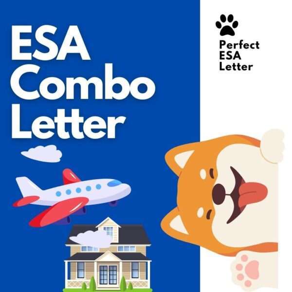 ESA Combo (Housing + Travel) Letter