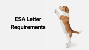ESA letter requirements