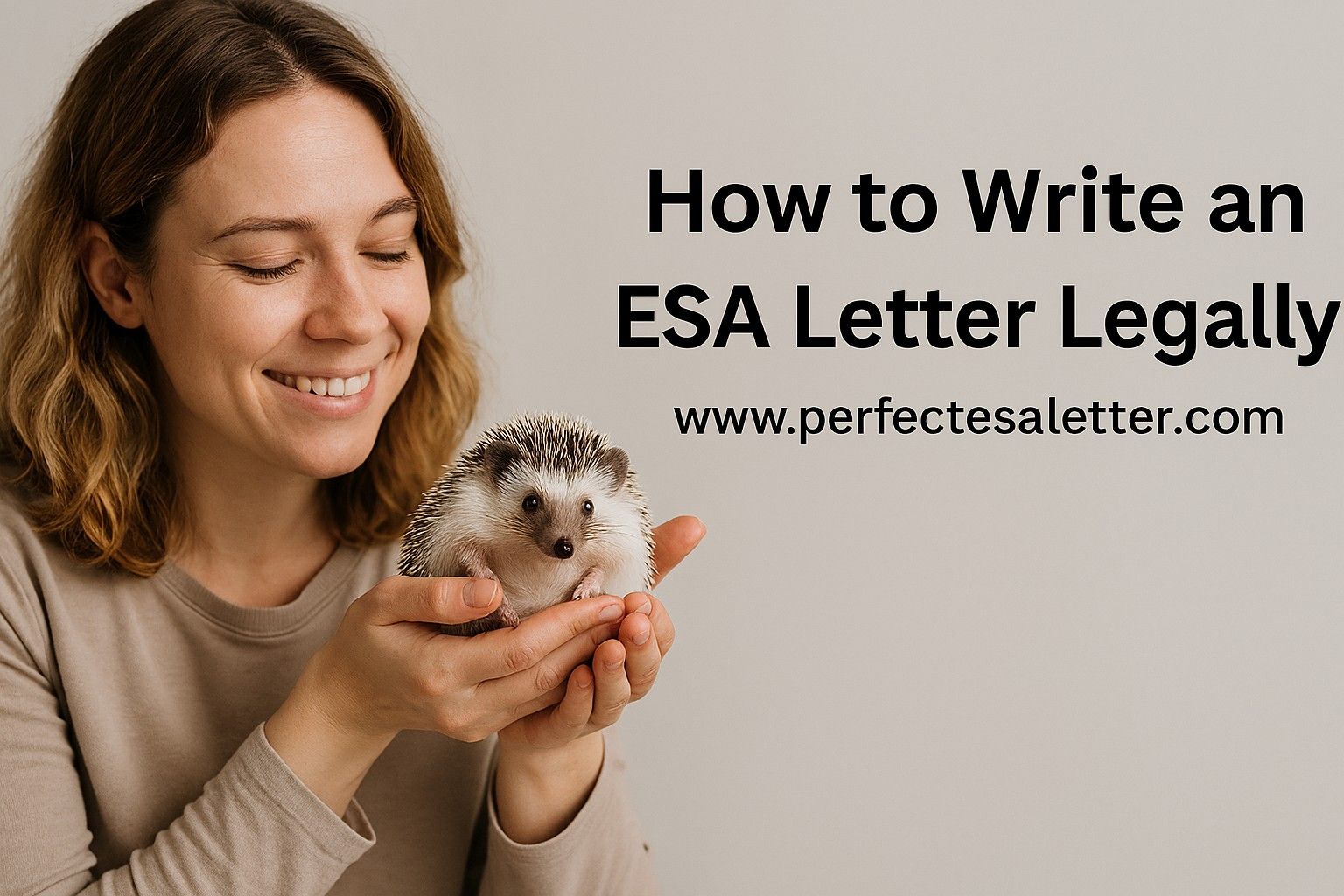 How to Write an ESA Letter Legally: The Complete Step-by-Step Guide