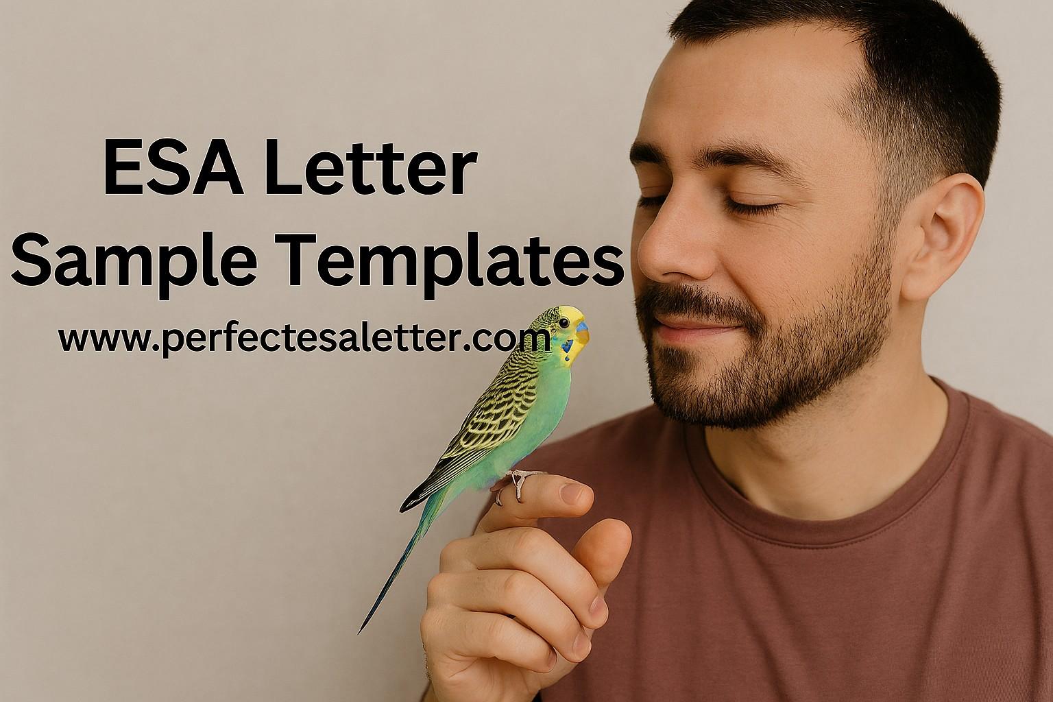 ESA Letter Sample Templates – Your Complete Guide to a Legally Valid Emotional Support Animal Letter