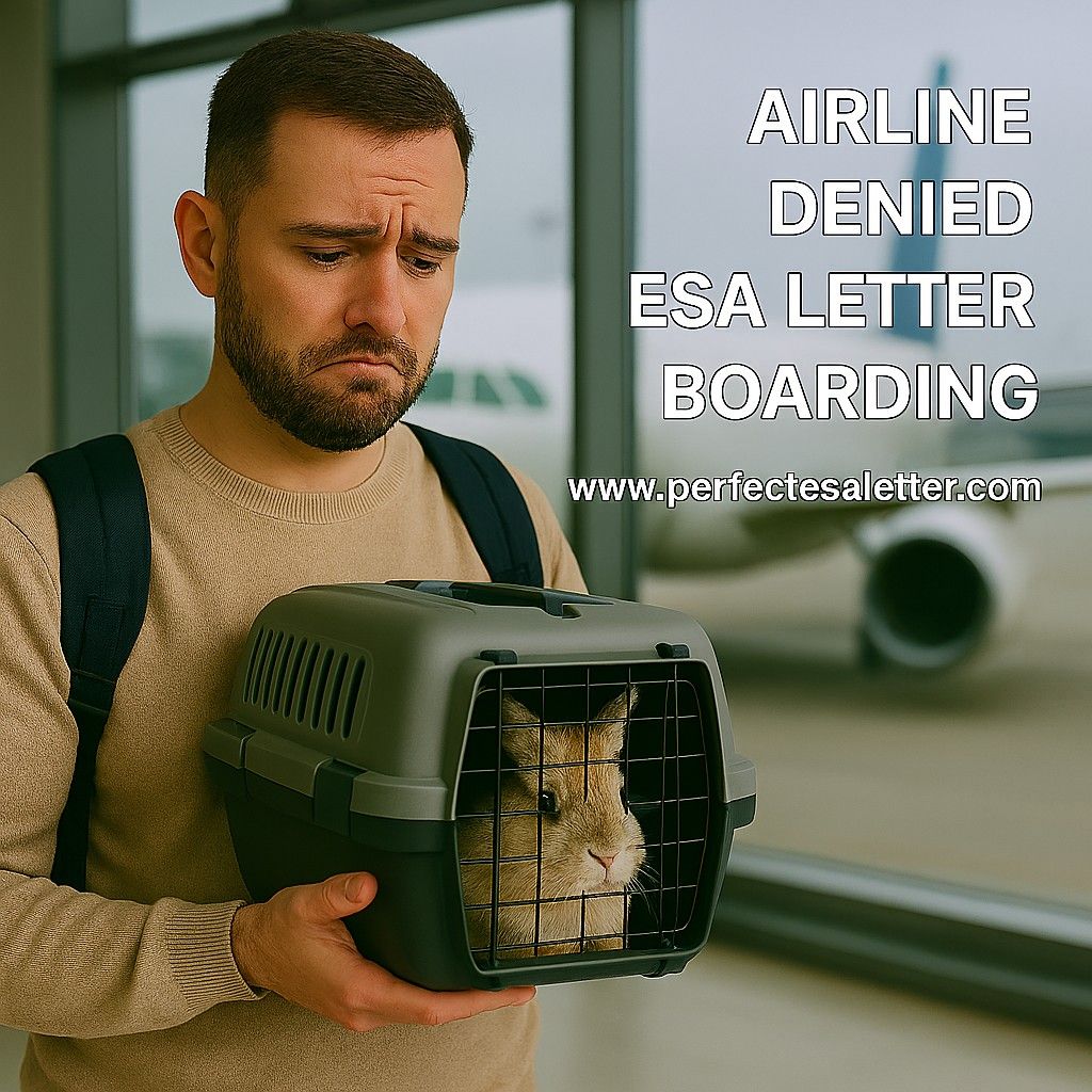 Airline Denied ESA Letter Boarding – Here’s What You Need to Know and Do