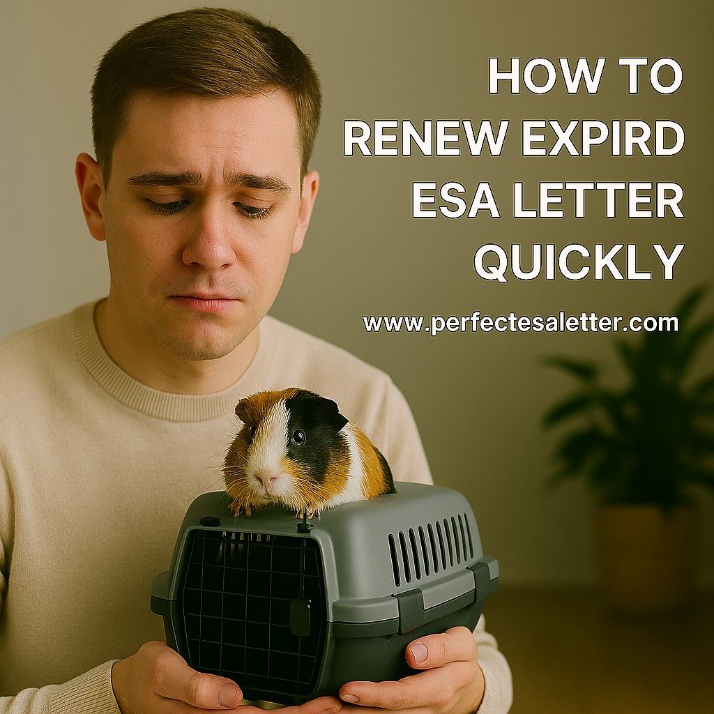 How to Renew Expired ESA Letter Quickly – The Fastest Way to Keep Your Pet Protected