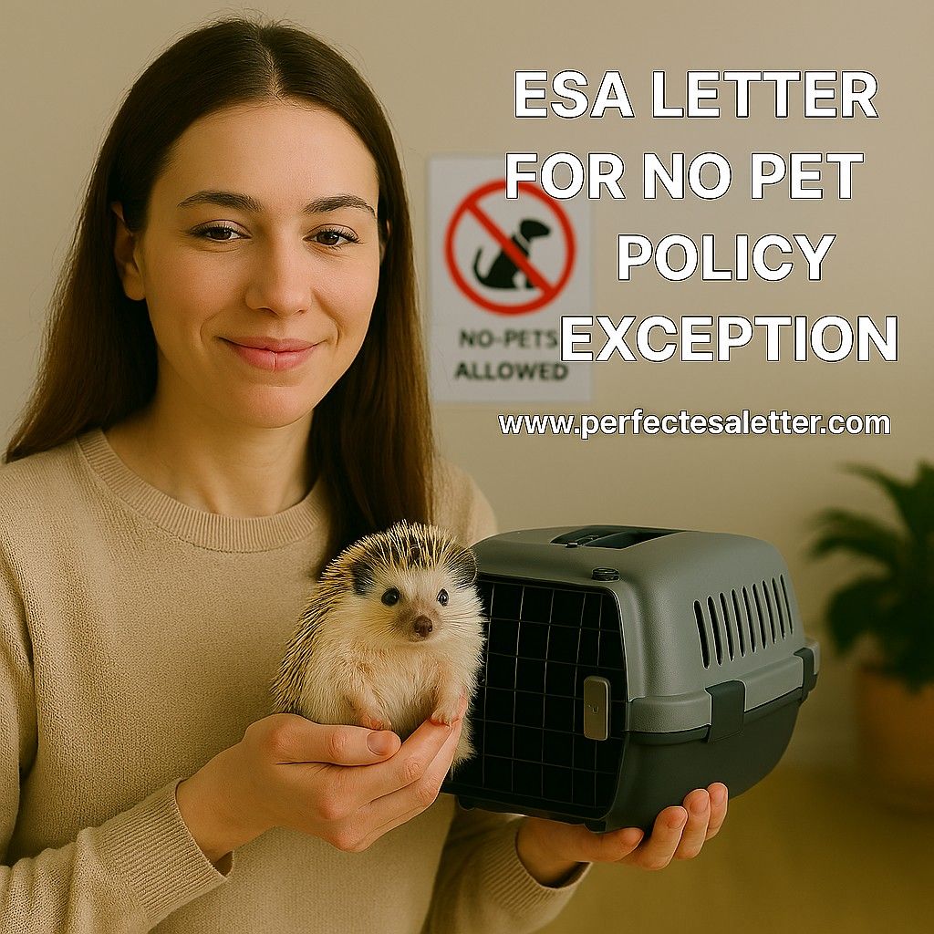 ESA Letter for No Pet Policy Exception – Everything You Must Know to Keep Your Pet Legally