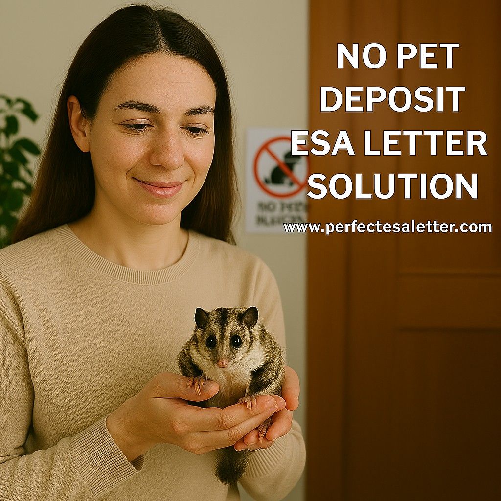No Pet Deposit ESA Letter Solution – Keep Your Pet Without Paying Extra