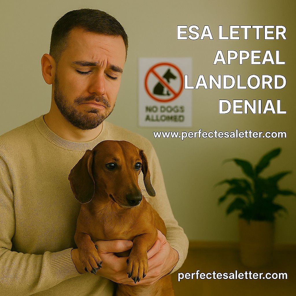 ESA Letter Appeal Landlord Denial – How to Win Your Case & Keep Your ESA