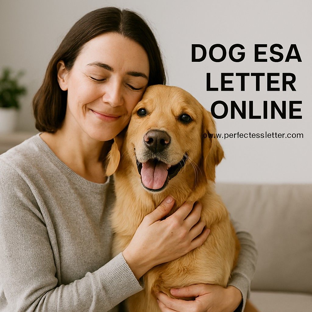 How to Get Your Dog ESA Letter Online – Fast, Legit, and Hassle-Free