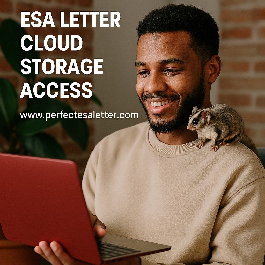 ESA Letter Cloud Storage Access – Keep Your ESA Documentation Safe, Accessible, and Always Ready