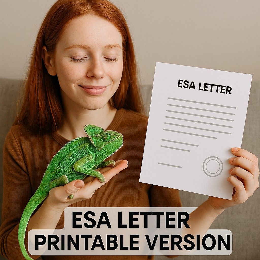 ESA Letter Printable Version – Get Your Official ESA Documentation in Minutes