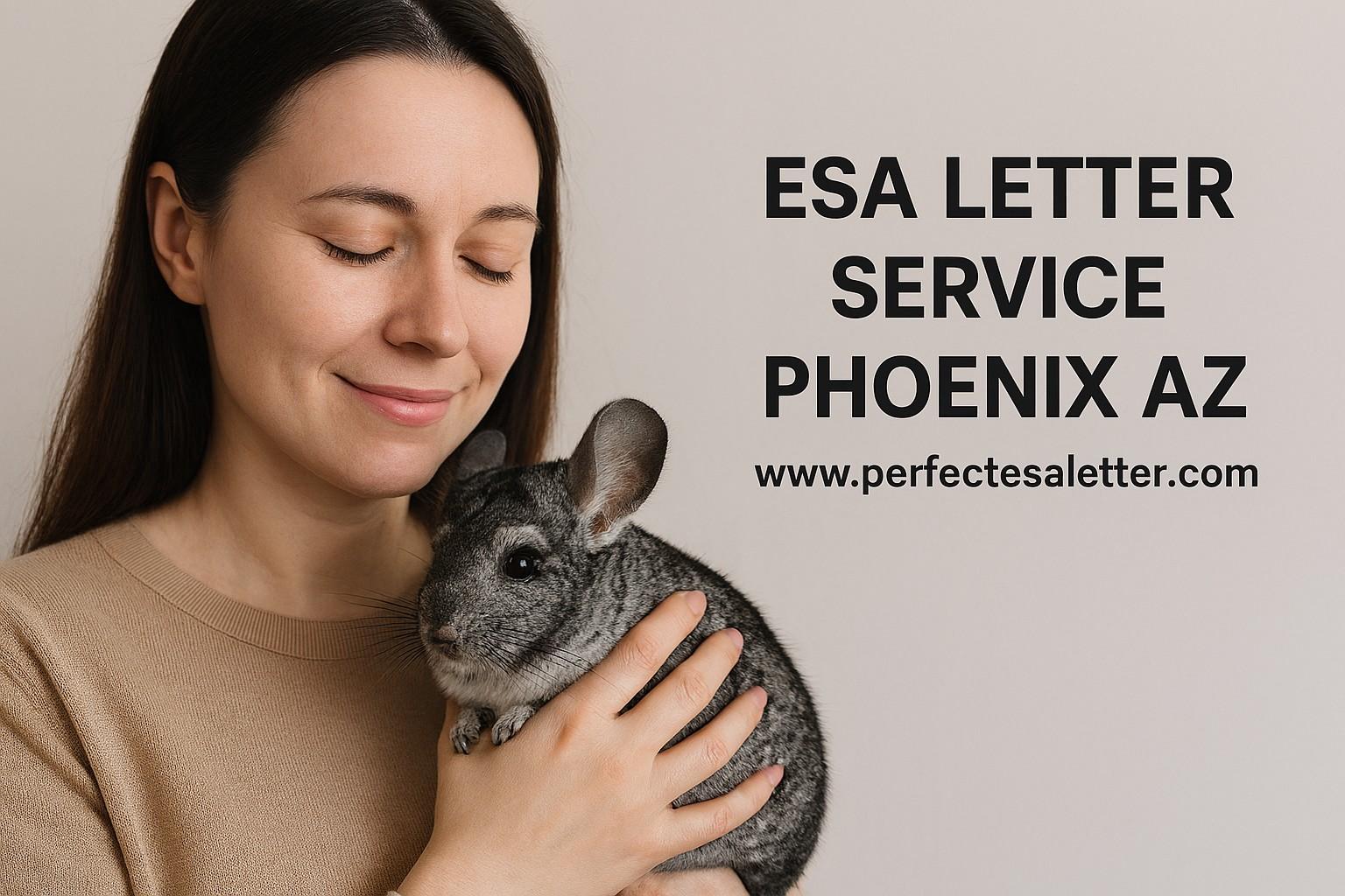 ESA Letter Service Phoenix AZ – Keep Your Emotional Support Animal by Your Side
