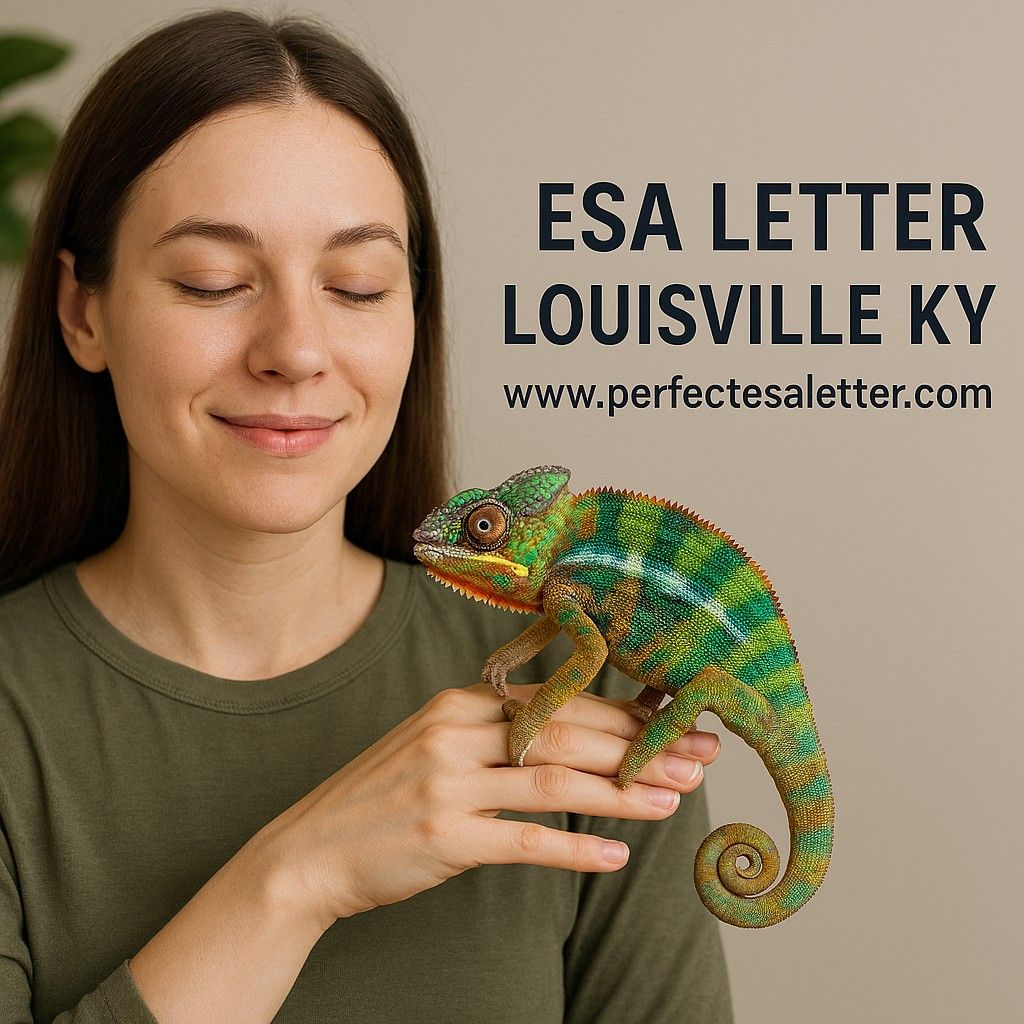 ESA Letter Louisville KY – Get a Legitimate Emotional Support Animal Letter from Licensed Kentucky Providers