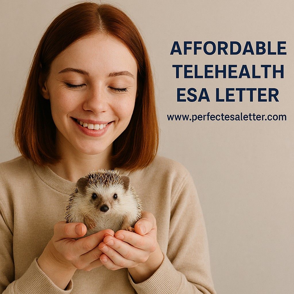 Affordable Telehealth ESA Letter – Get Legal Approval Without Overpaying