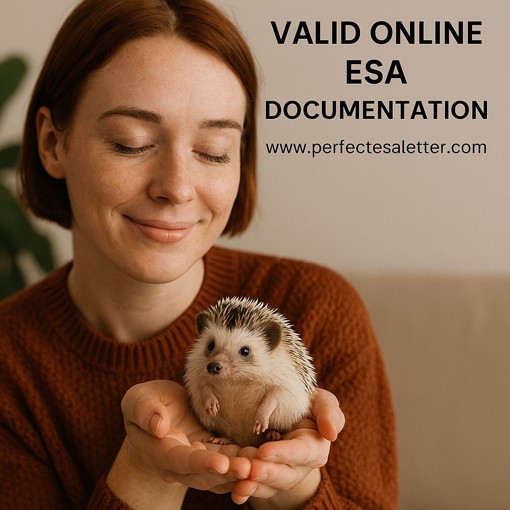 Valid Online ESA Documentation – Fast, Legal & Hassle-Free Approval for Your Emotional Support Animal