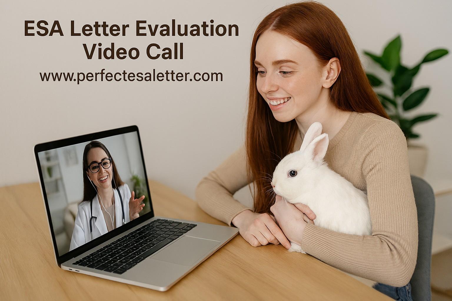 ESA Letter Evaluation Video Call – Get Your ESA Letter Without Leaving Home