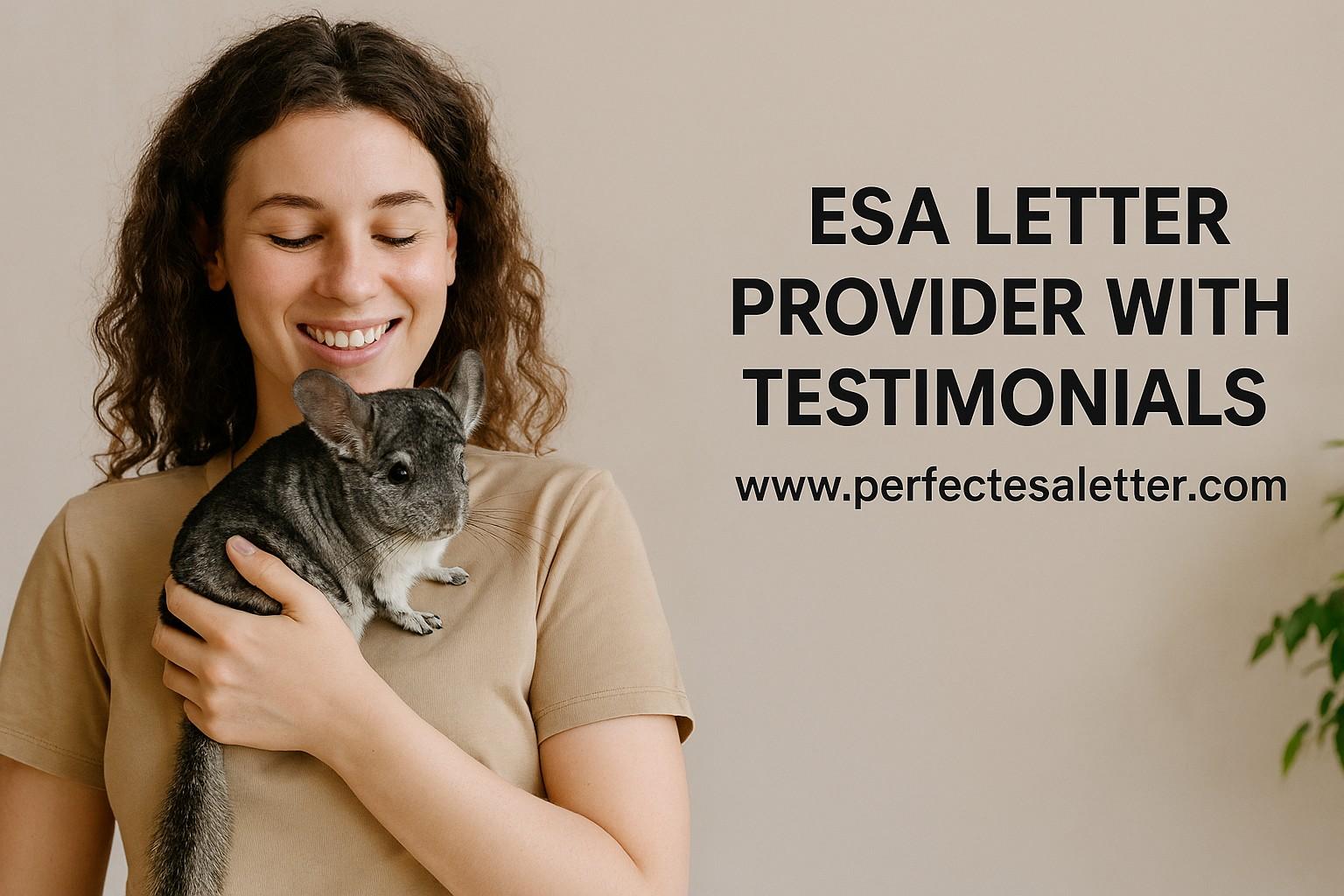 Choosing the Right ESA Letter Provider with Testimonials You Can Trust