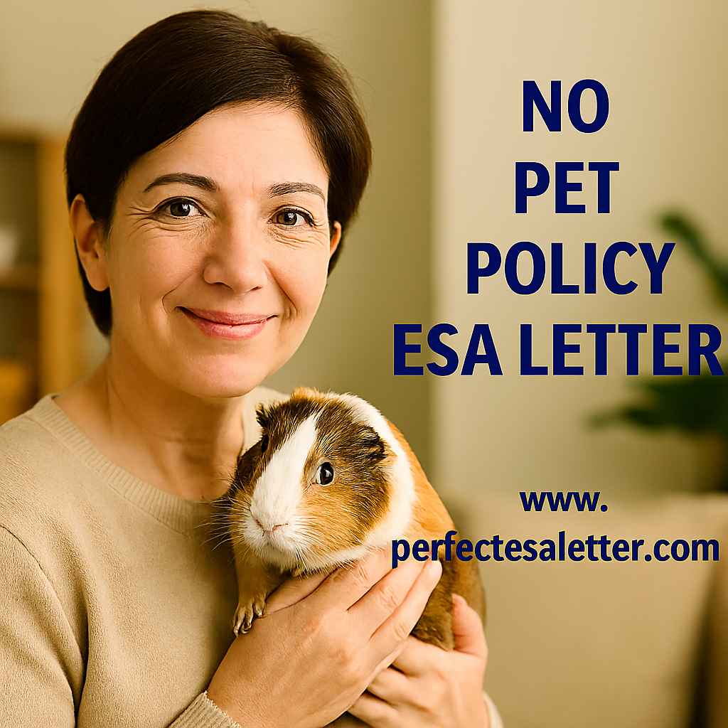 How a No Pet Policy ESA Letter Helps You Live with Your Support Animal