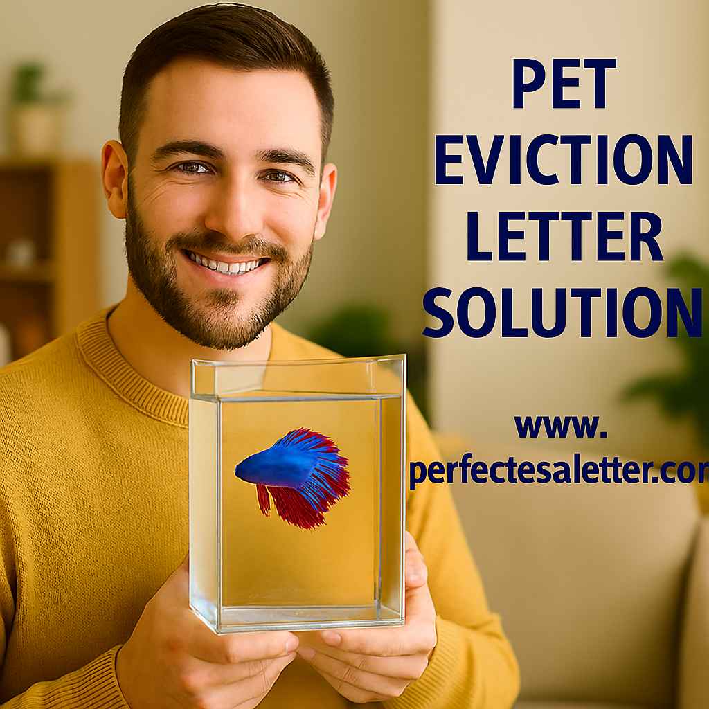 Pet Eviction Letter Solution: Stop Eviction with an ESA Letter