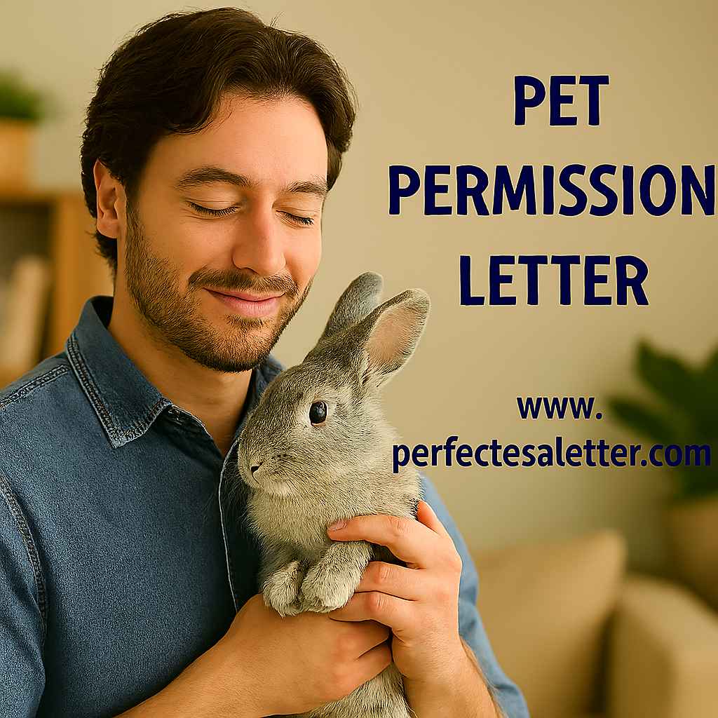 Title: Pet Permission Letter: A Complete Guide for Pet Owners and Tenants