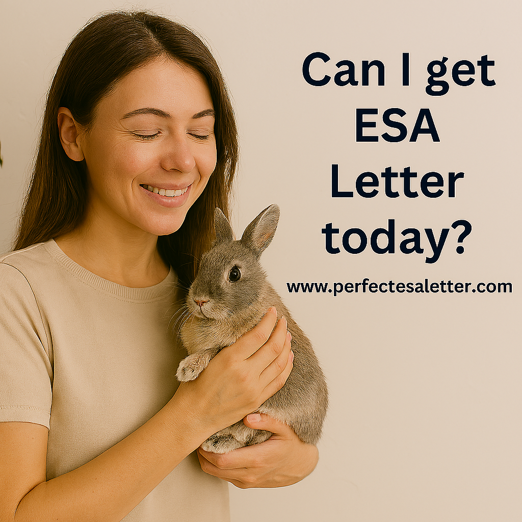 Can I Get an ESA Letter Today? Fast, Legal Options in 2025