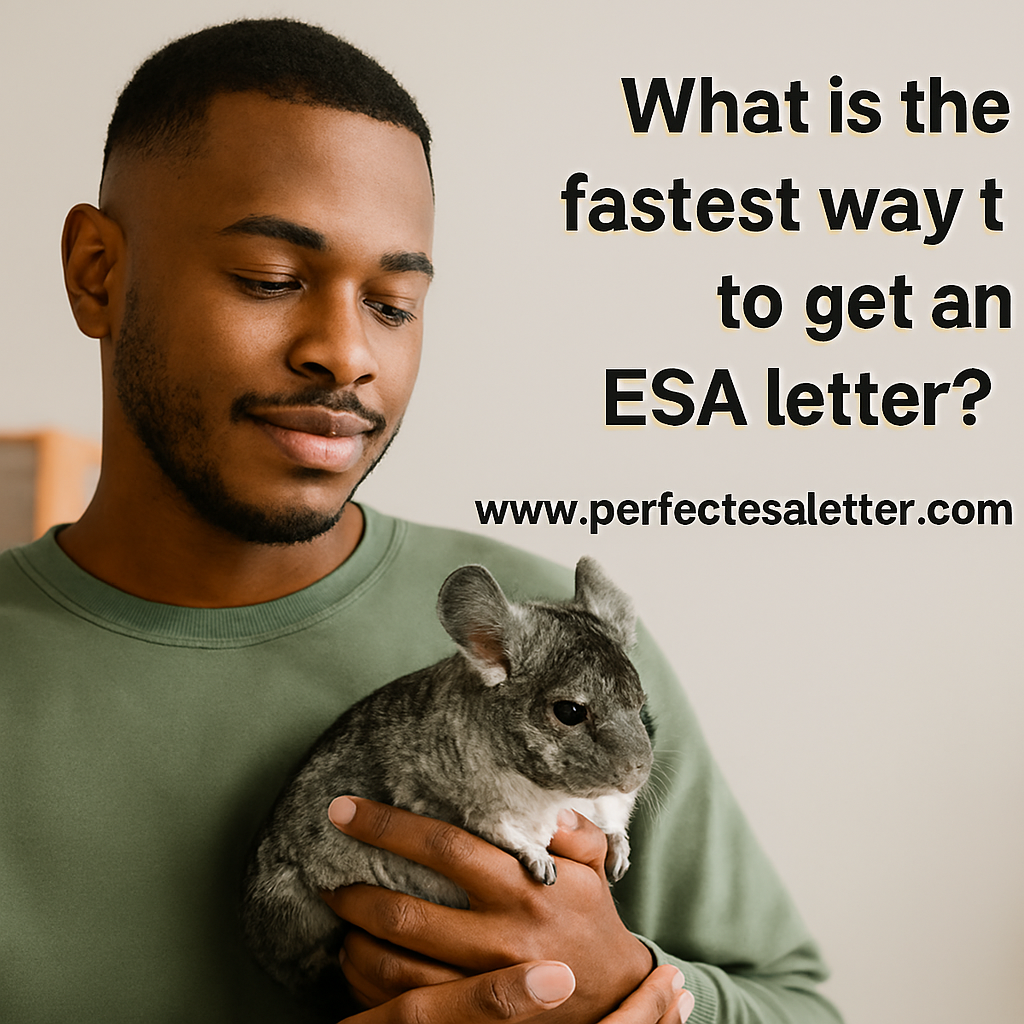 What Is the Fastest Way to Get an ESA Letter? A Complete Speed Guide