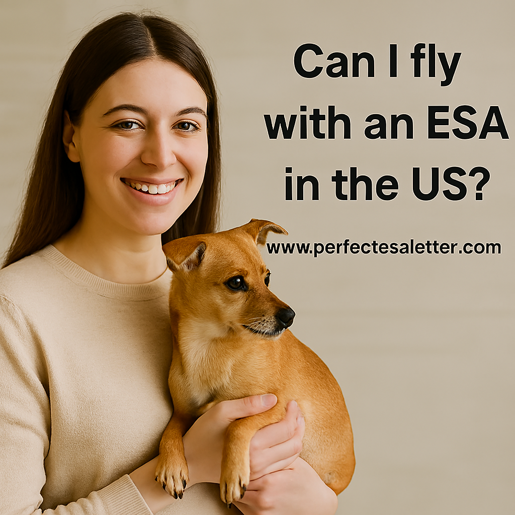 Can I Fly with an ESA in the U.S.? What You Need to Know in 2025