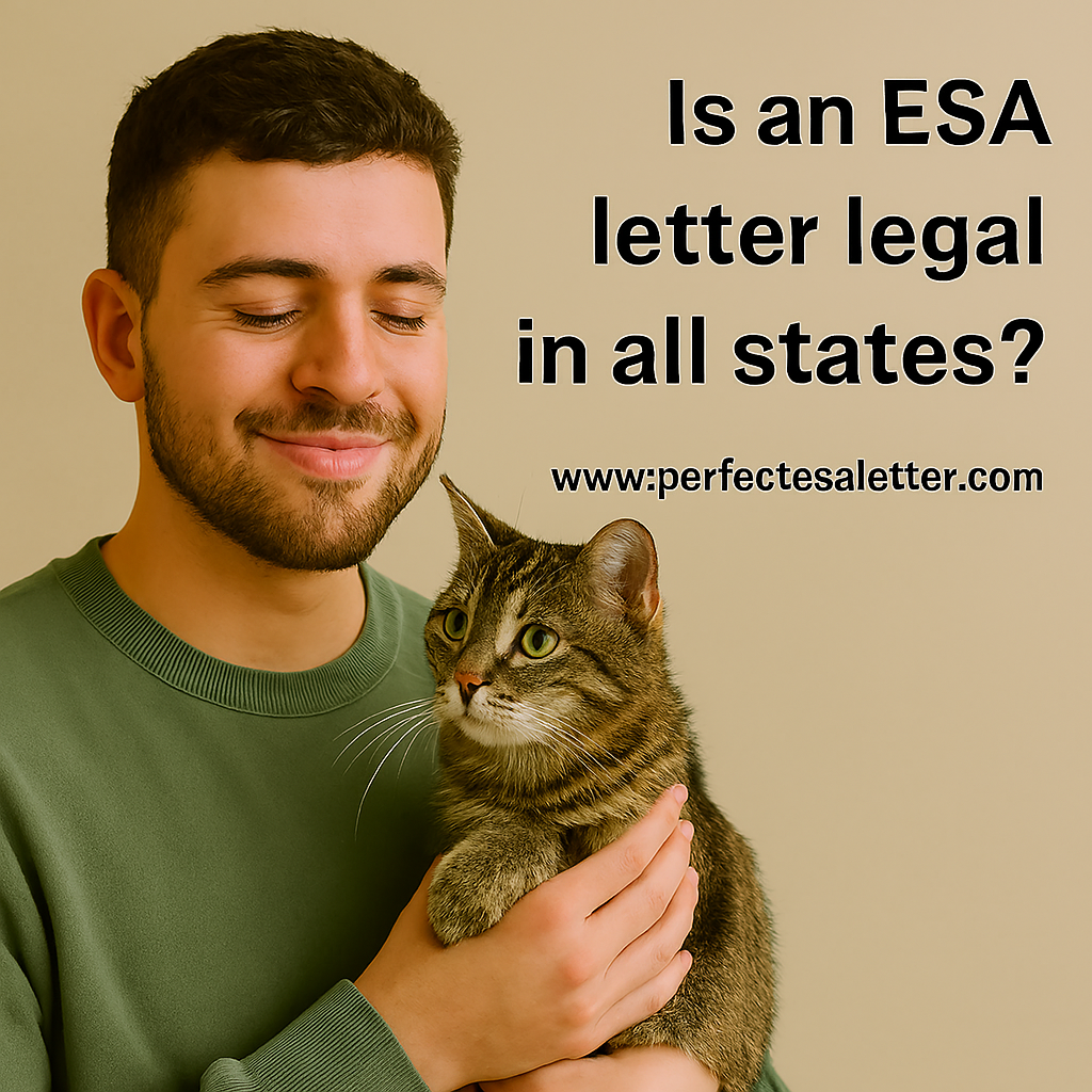 Is an ESA Letter Legal in All States? What You Need to Know in 2025