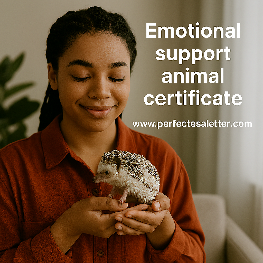 Emotional Support Animal Certificate: Do You Really Need One in 2025?